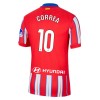 Original Fußballtrikot Atlético Madrid Correa 10 Heimtrikot 2024-25 Für Herren